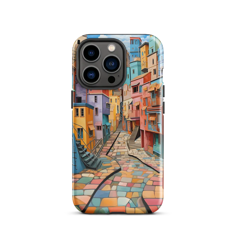 Vibrant Cityscape: A Kaleidoscope of Colors