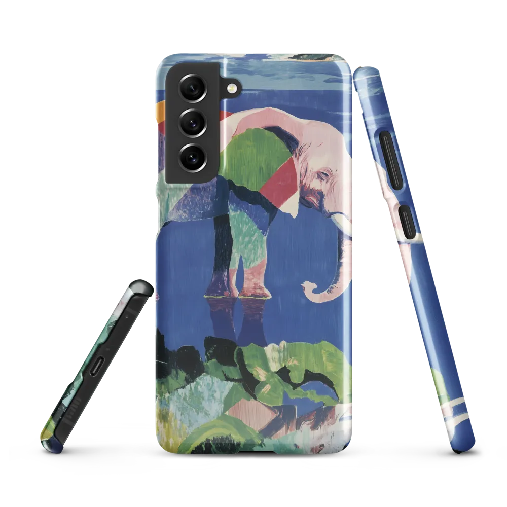 Serenity in Color: The Elephants of Reflection