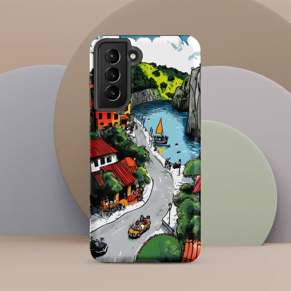 Whimsical Village by the Water