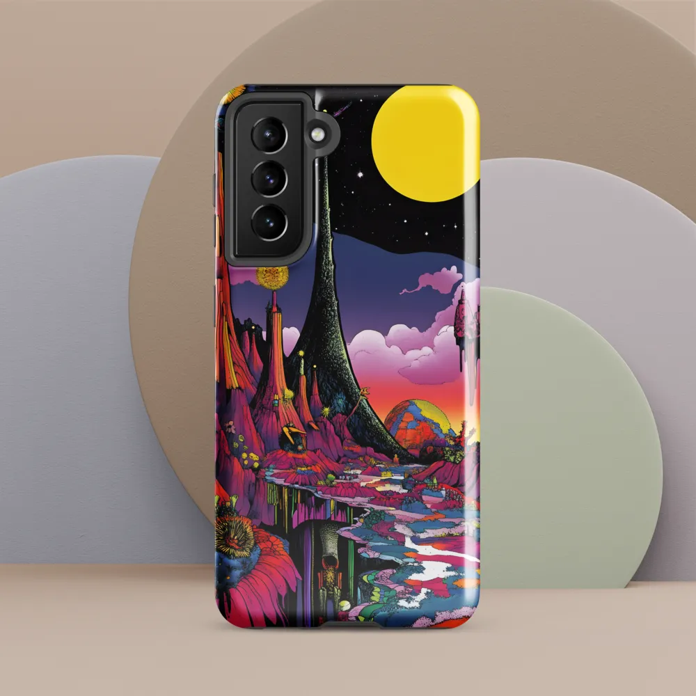 Celestial Dreams: A Journey Through an Alien Landscape