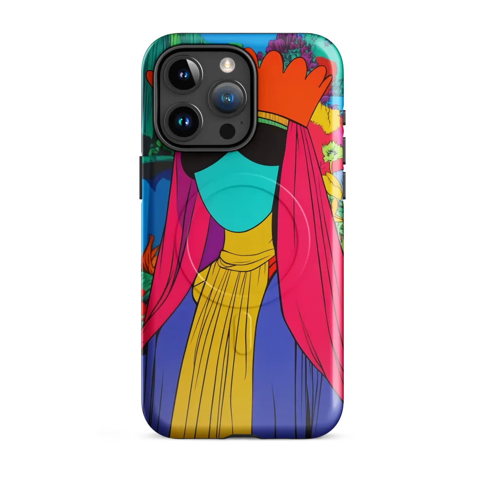 Crowned Surrealism | Phone Case |  15 Pro Max | MagSafe® Tough Case | Glossy