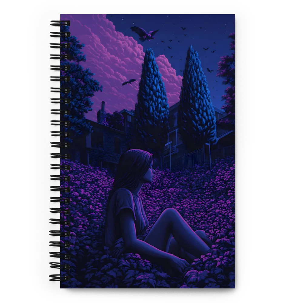 Ethereal Reflections | Spiral Notebook