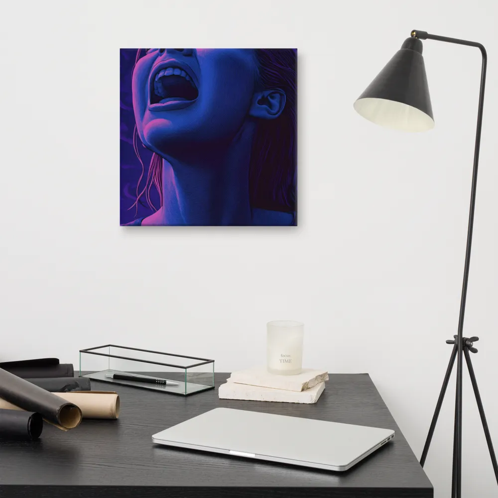 Echoes of Anguish | Canvas | 16″×16″