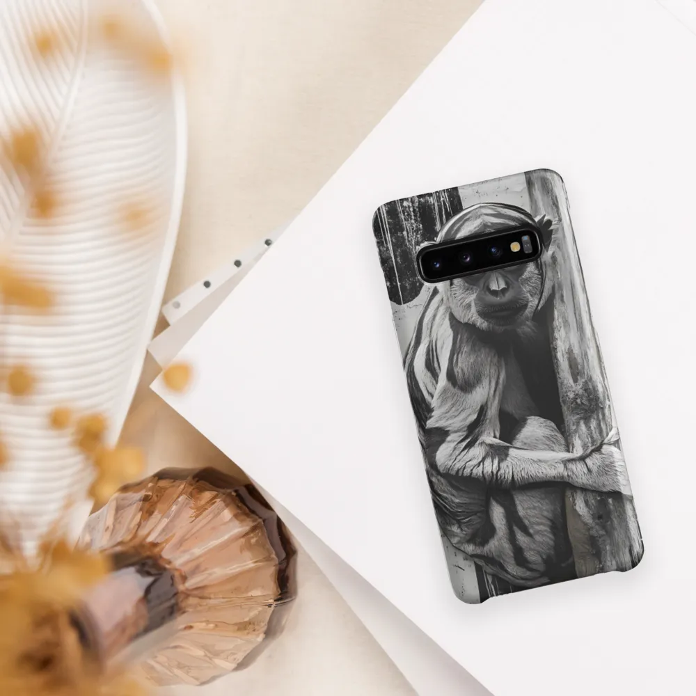 Curious Gaze | Phone Case |  S10 | Snap Case | Matte