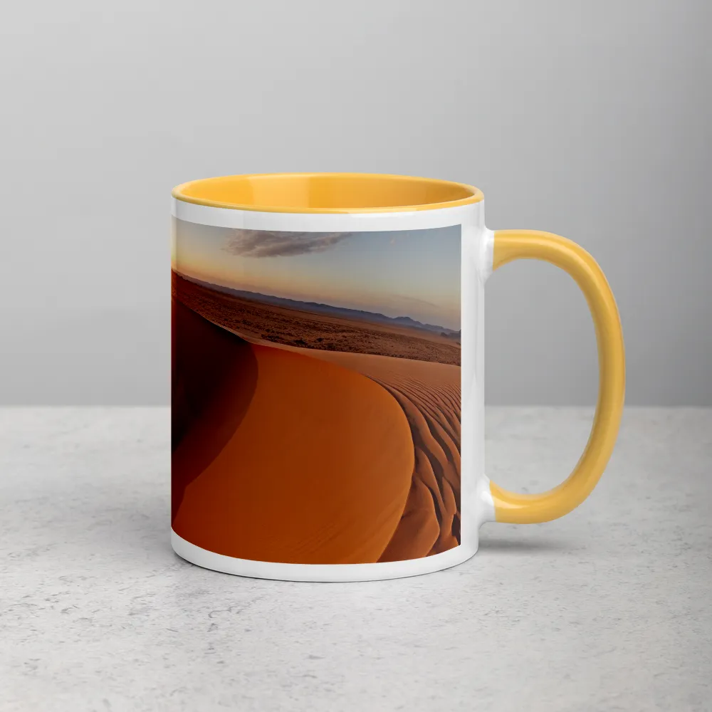 Desert Sunset with Sand Dune | Mug