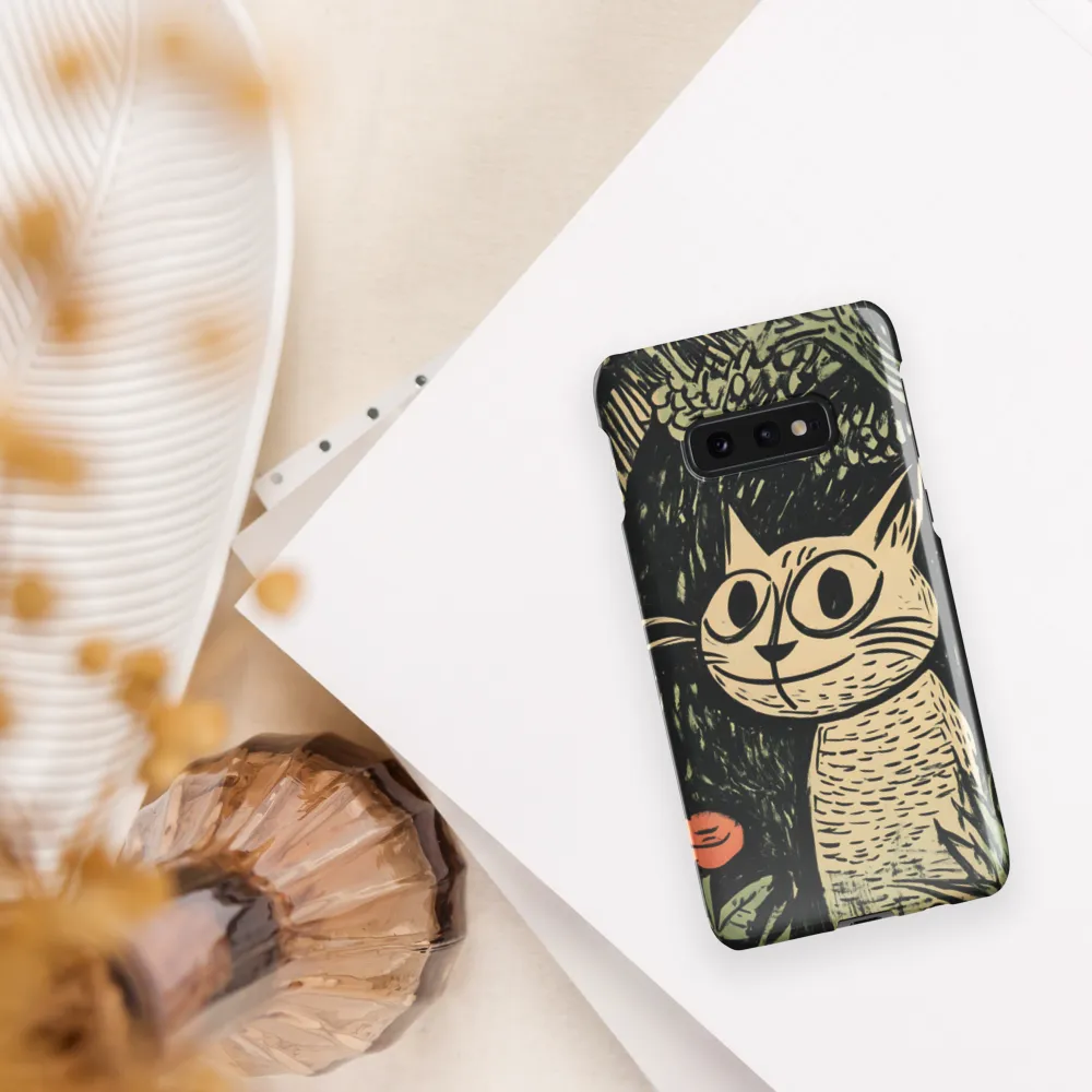Whimsical Cat in the Forest