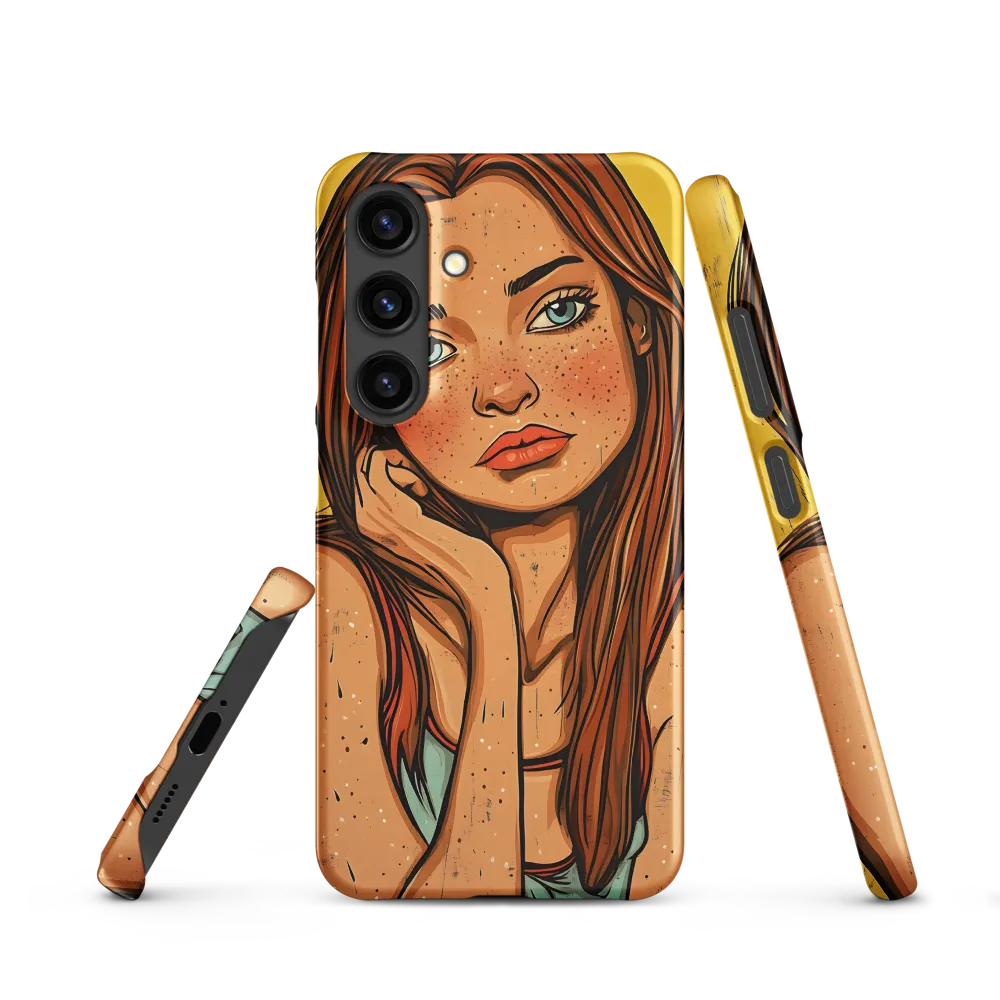 Panel Portrait: Sunlit Freckles