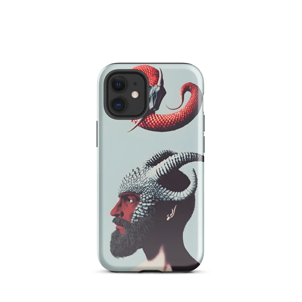 Elysium of the Horned One | Phone Case |  12 mini | Tough Case | Glossy