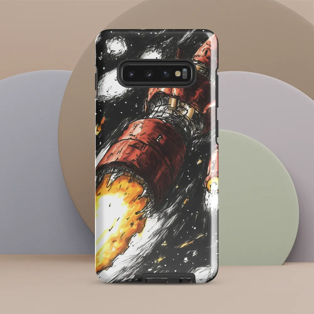 Ignition in the Abyss | Phone Case |  S10 Plus | Tough Case | Glossy