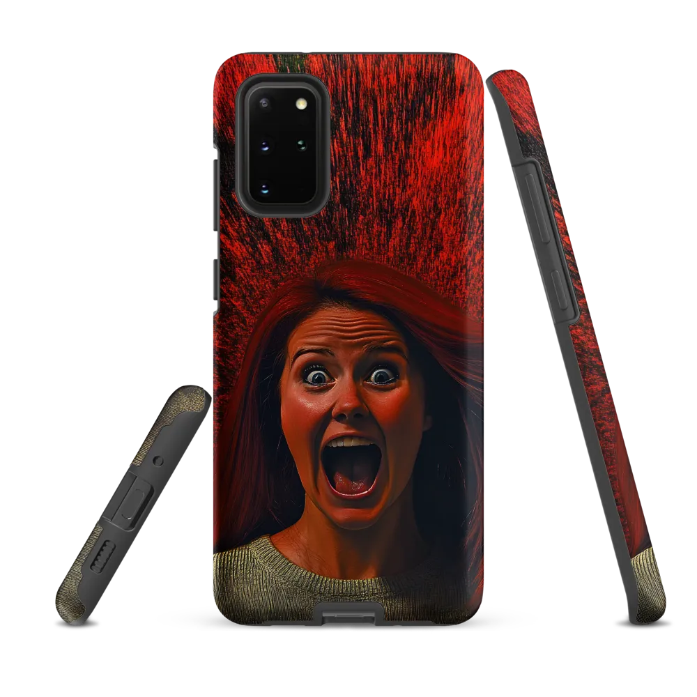 Eruption of Emotion | Phone Case |  S20 Plus | Tough Case | Matte