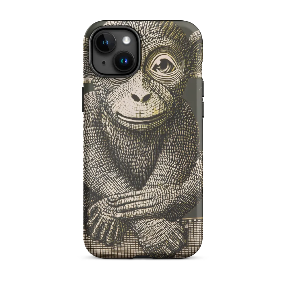 Intricate Primate Portrait