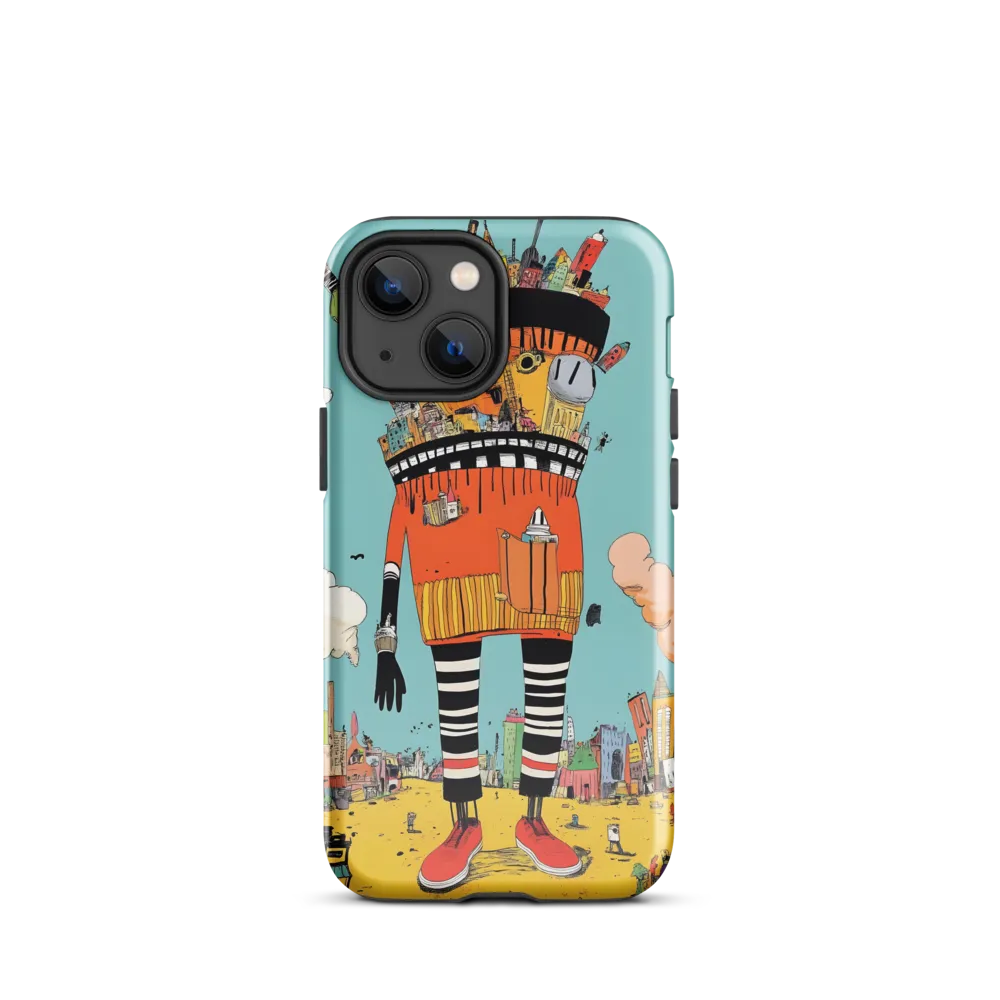 Urban Fantasia: A Whimsical Encounter | Phone Case |  13 mini | Tough Case | Glossy