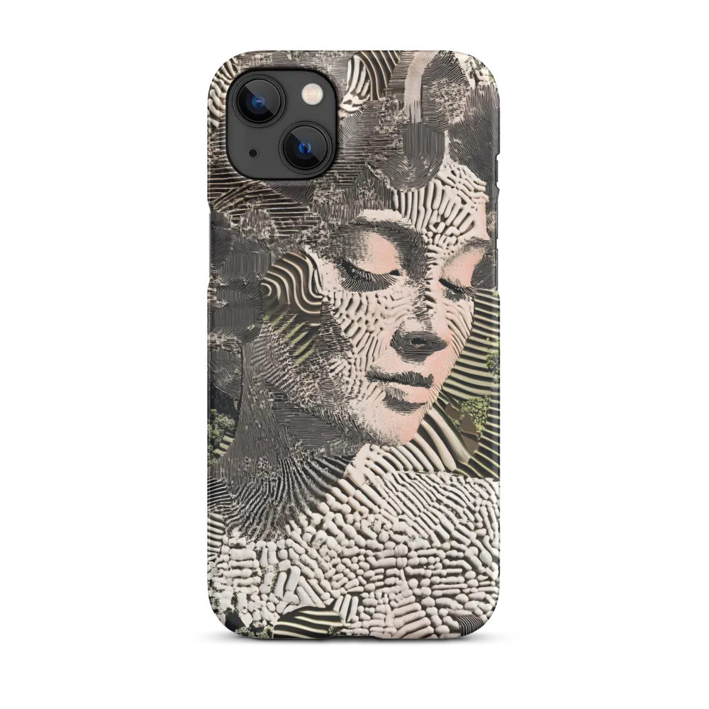 Ethereal Blend of Nature and Humanity | Phone Case |  14 Plus | Snap Case | Matte