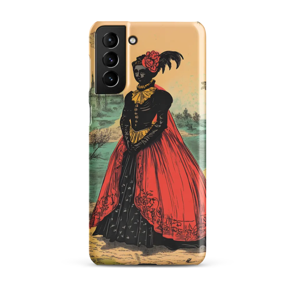 Elegance in Red and Gold