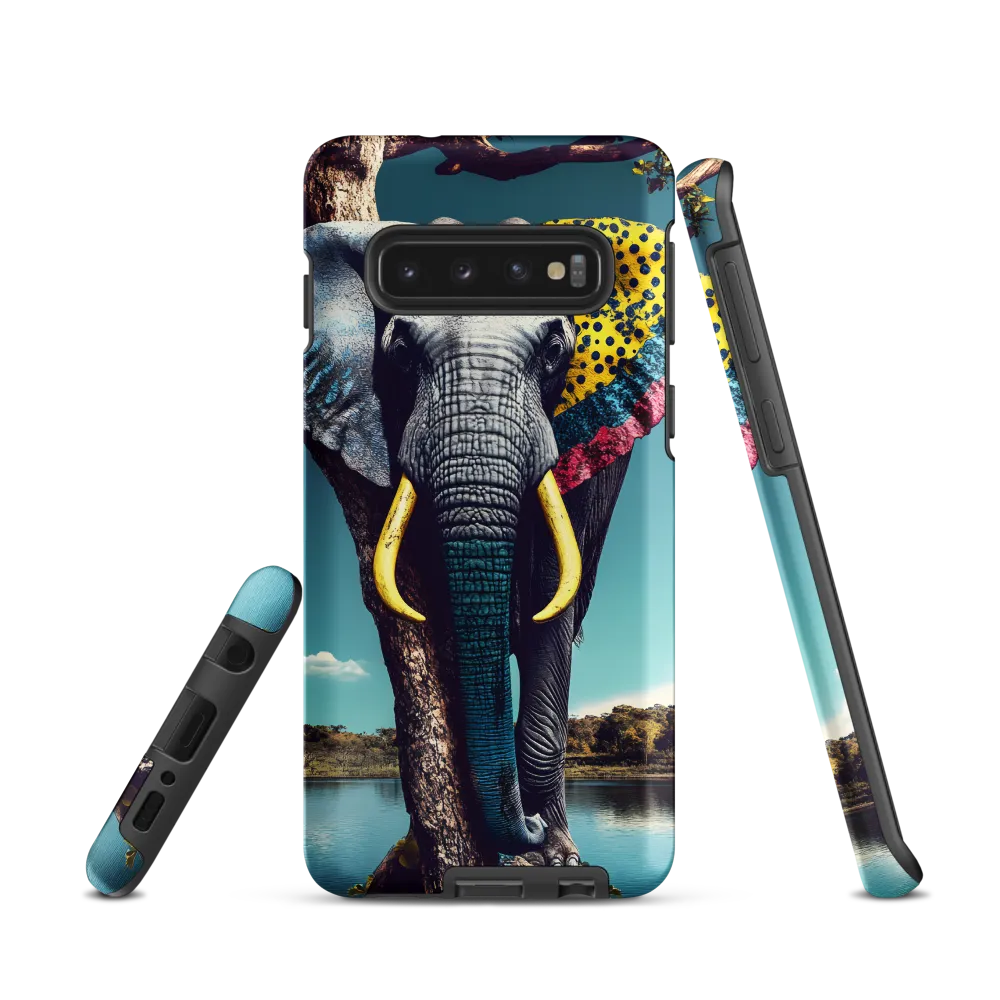 Playful Elegance: The Surreal Elephant