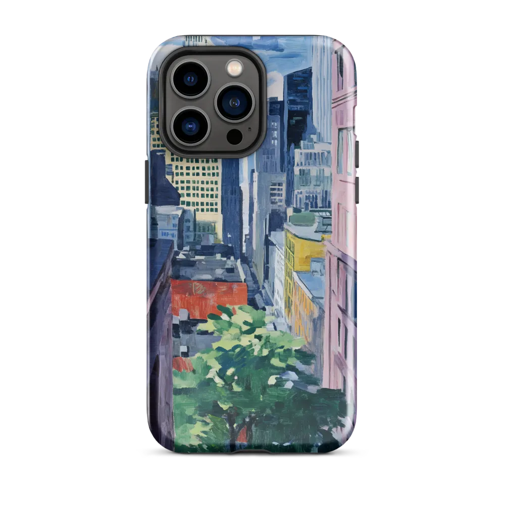 Urban Symphony: A Cityscape in Color