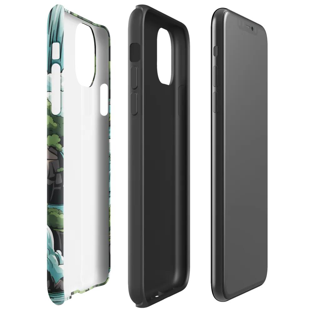 Harmonious Cascades | Phone Case |  11 Pro Max | Tough Case | Glossy