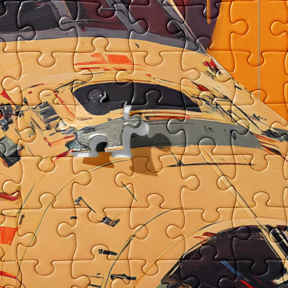 Futuristic Vessel: A Glimpse into Tomorrow | Jigsaw Puzzle | 252 pieces