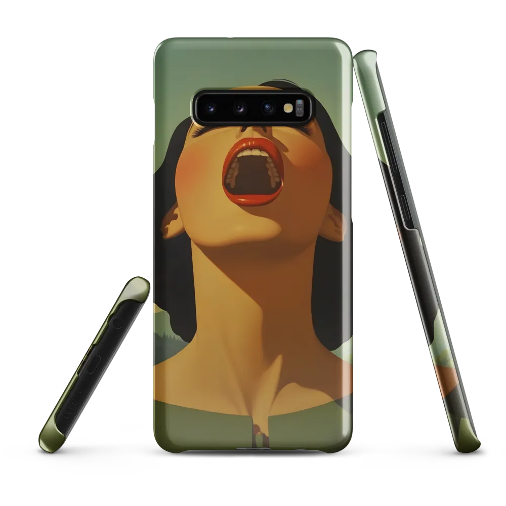 The Voice of Power | Phone Case |  S10 Plus | Snap Case | Glossy