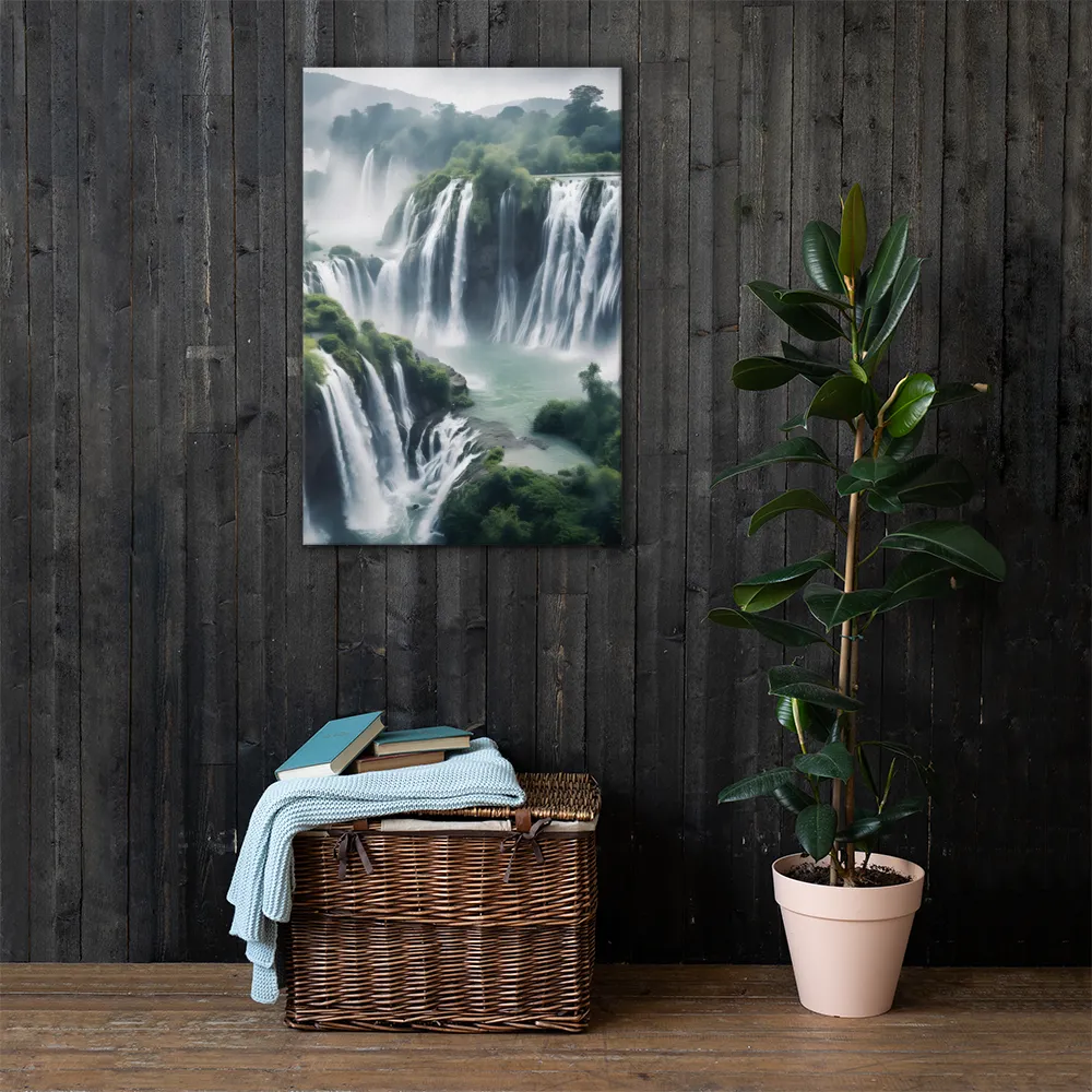 Whispers of the Cascades | Canvas | 24″×36″