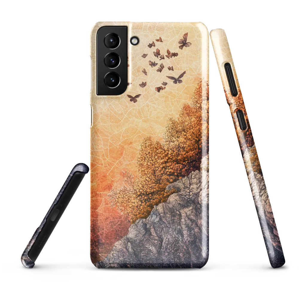 Fluttering Dreams of Serenity | Phone Case |  S21 Plus | Snap Case | Glossy