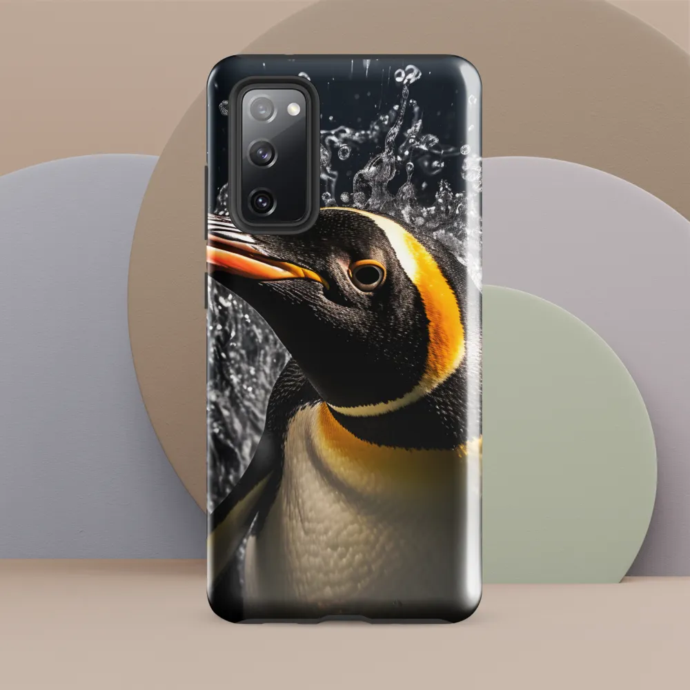 Emerging Majesty: The Penguin in Motion