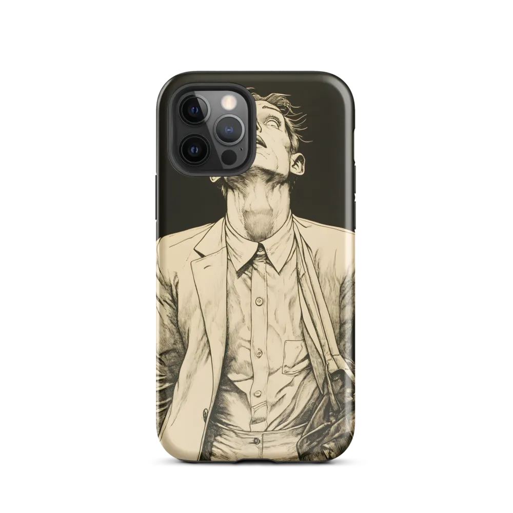 Desperate Gaze | Phone Case |  12 Pro | Tough Case | Glossy