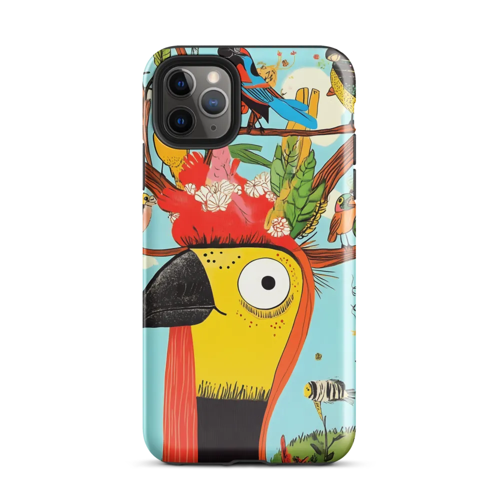 Harmony of Feathered Friends | Phone Case |  11 Pro Max | Tough Case | Glossy