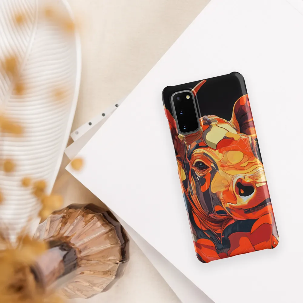 Modern Serenade: The Vibrant Cow