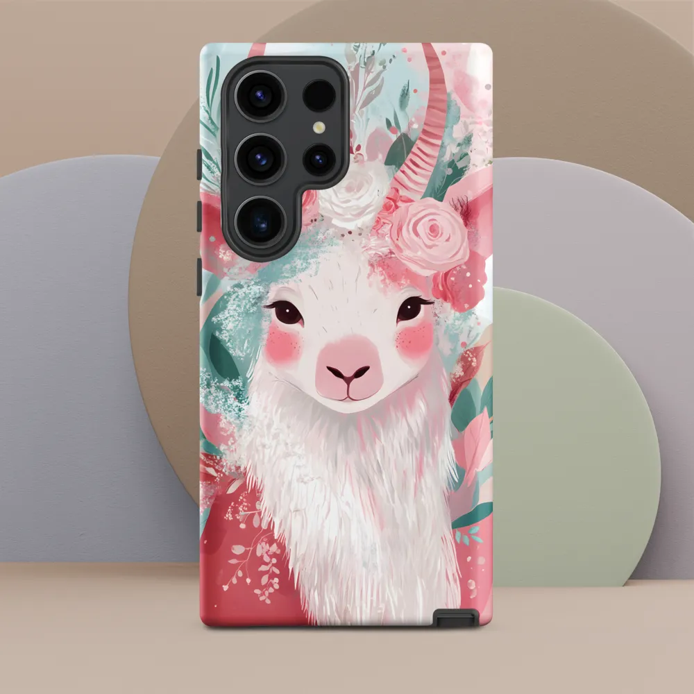 Spring Whimsy: The Floral Goat