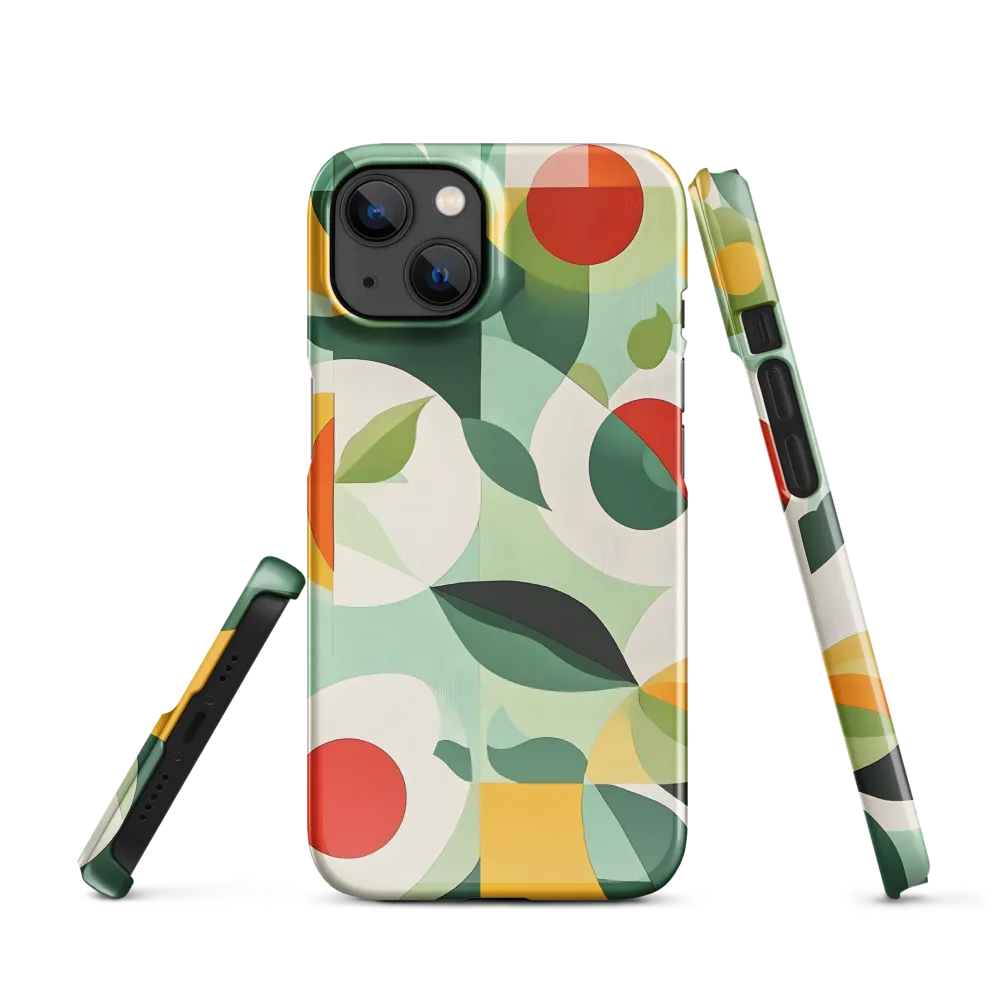 Harmony in Shapes: A Playful Abstract Design