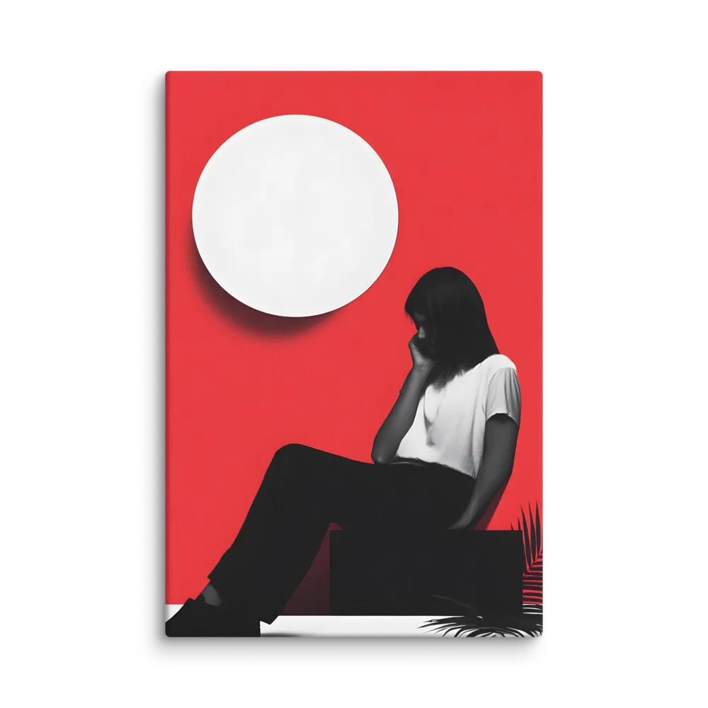 Contemplation in Red