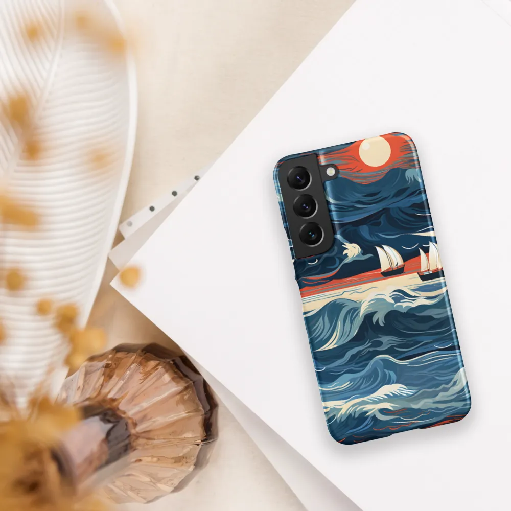 Ocean Whispers: A Voyage at Dusk