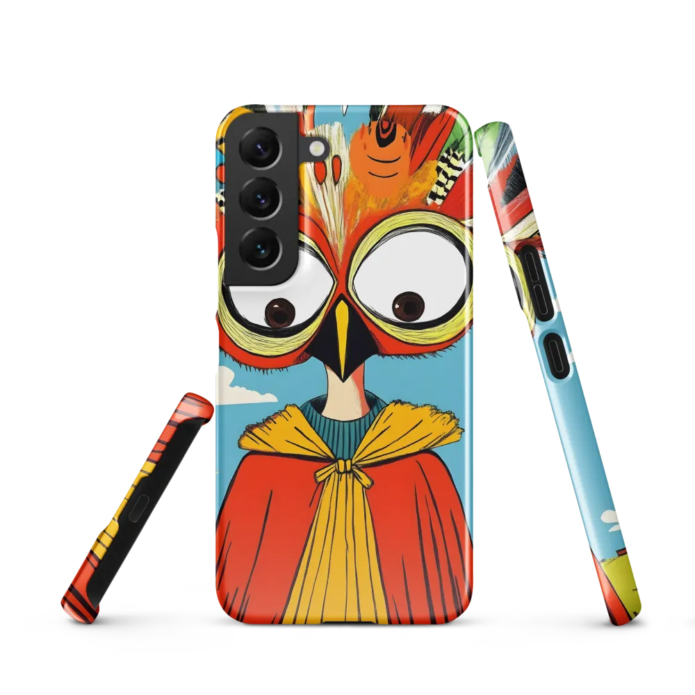 A Whimsical Encounter: The Owl-Human Fusion