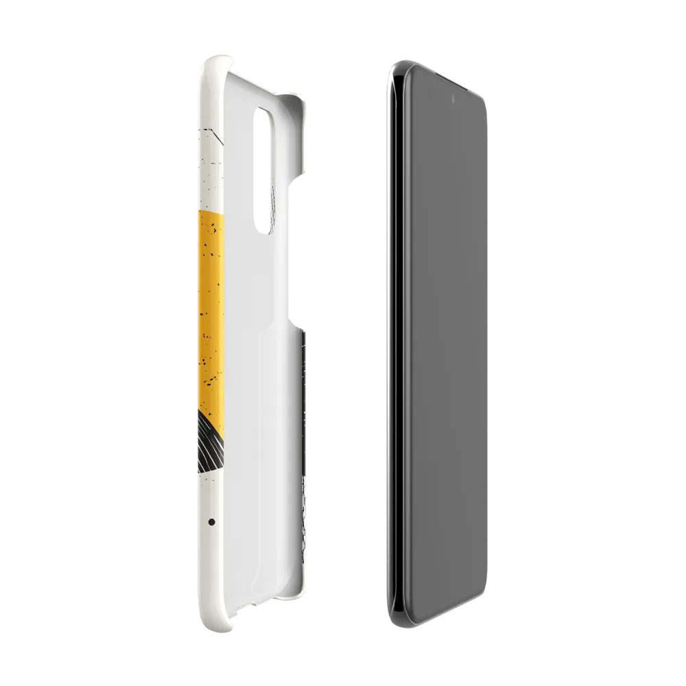 Dynamic Harmony in Black and Yellow