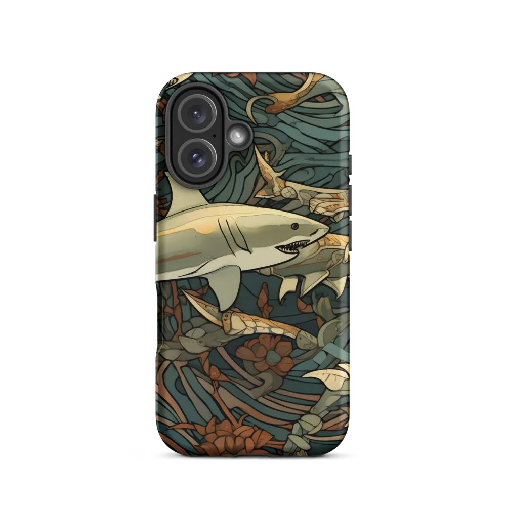 Dynamic Harmony of Sharks and Flora