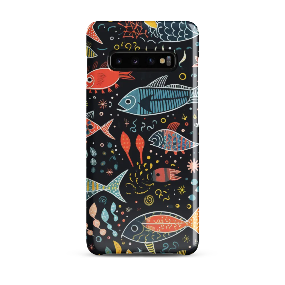 Whimsical Underwater Dance | Phone Case |  S10 Plus | Snap Case | Glossy