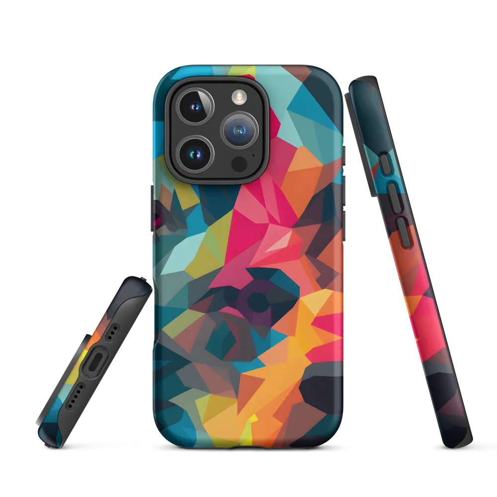 The Colorful Essence of Bears | Phone Case |  16 Pro | Tough Case | Matte