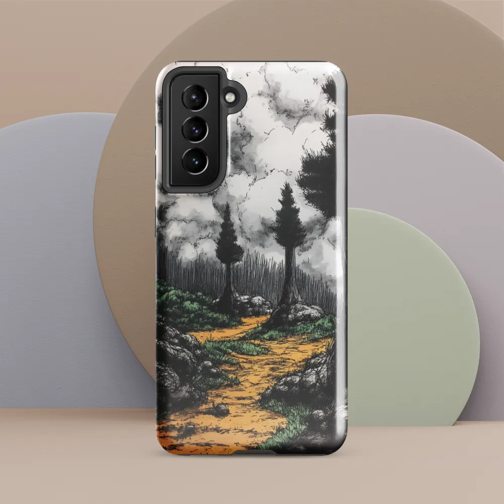 Path Through the Shadows | Phone Case |  S21 | Tough Case | Glossy