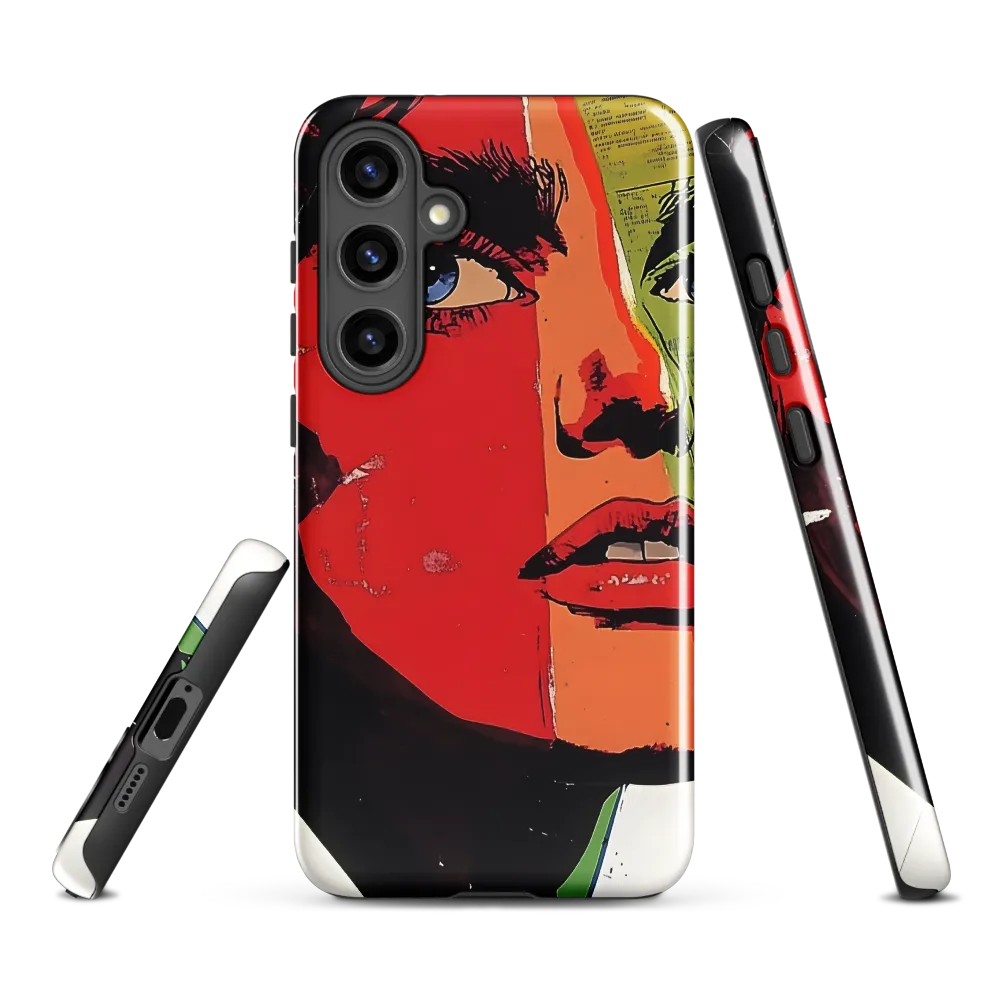 Vibrant Expressions: A Pop Art Portrait