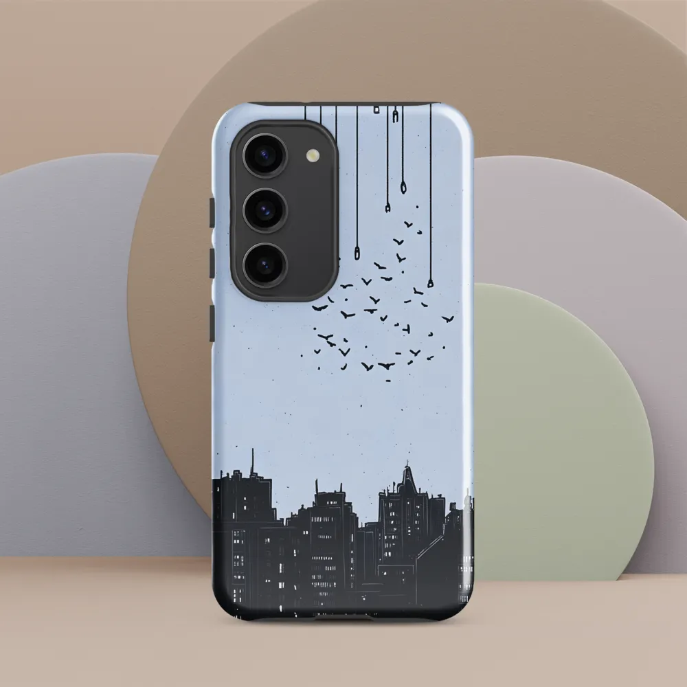Elevated Serenity: A Minimalist Cityscape