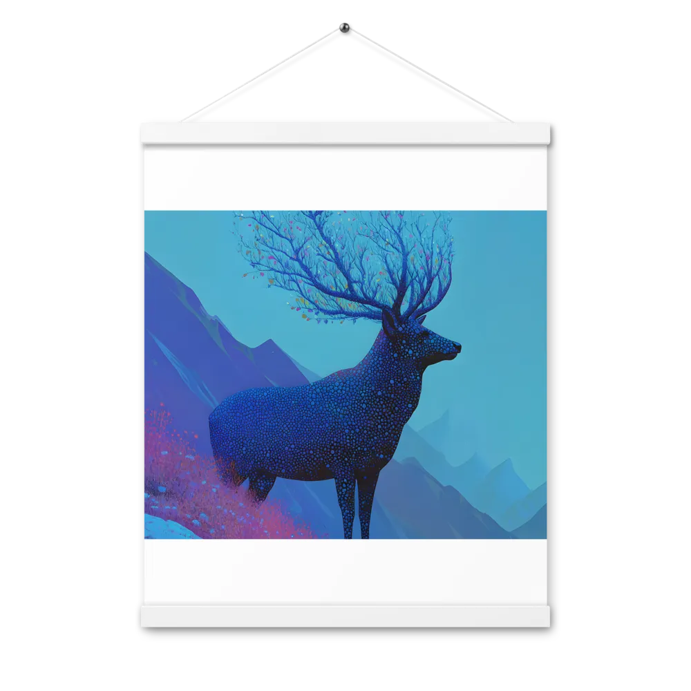 Ethereal Harmony | Poster With White Wood Hanger | 16″×20″
