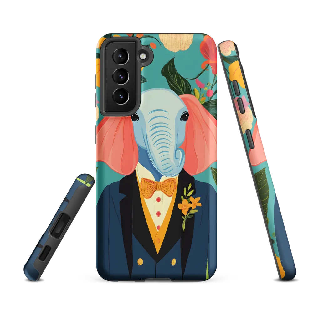 Elegance in Bloom | Phone Case |  S21 FE | Tough Case | Matte