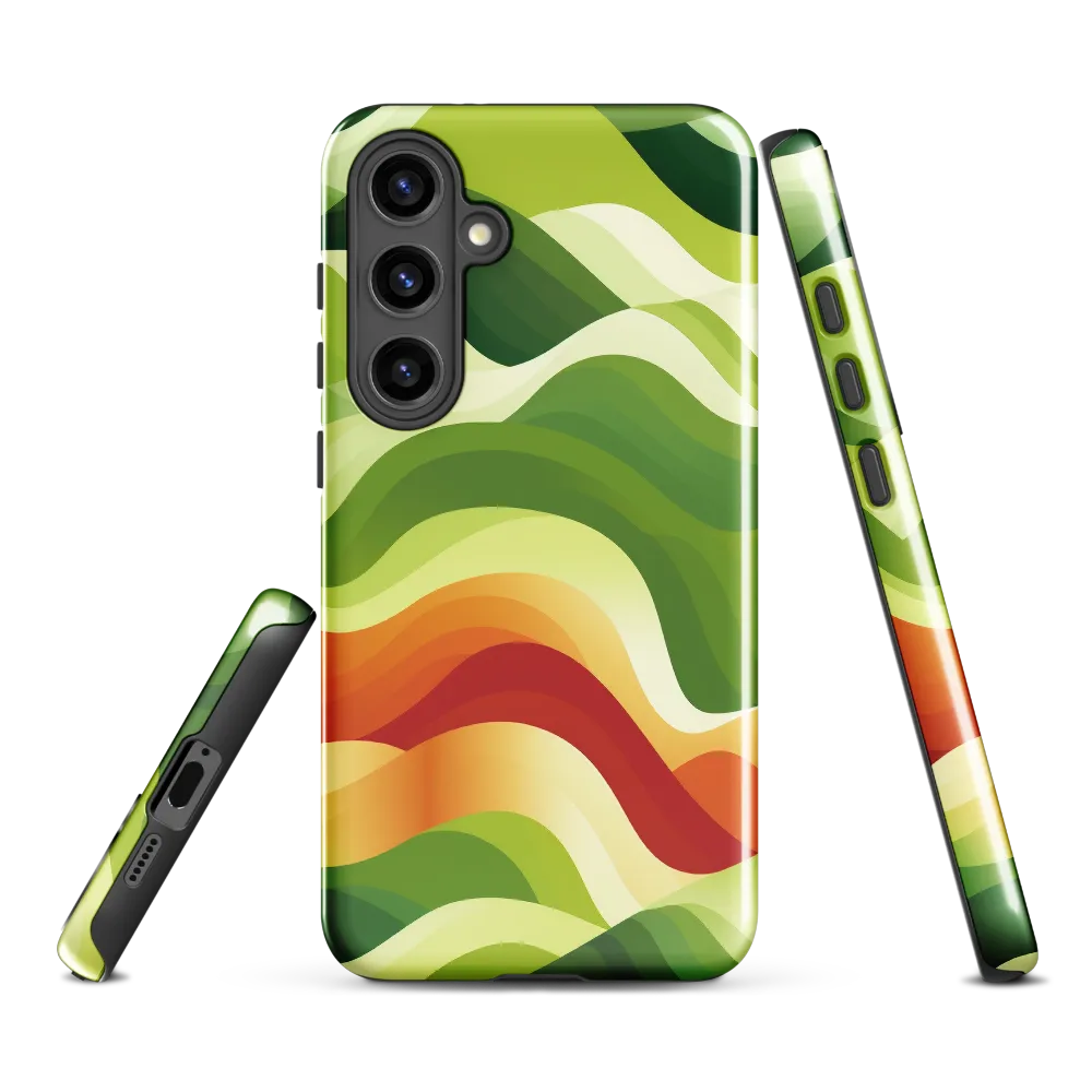 Waves of Nature | Phone Case |  S24 Plus | Tough Case | Glossy