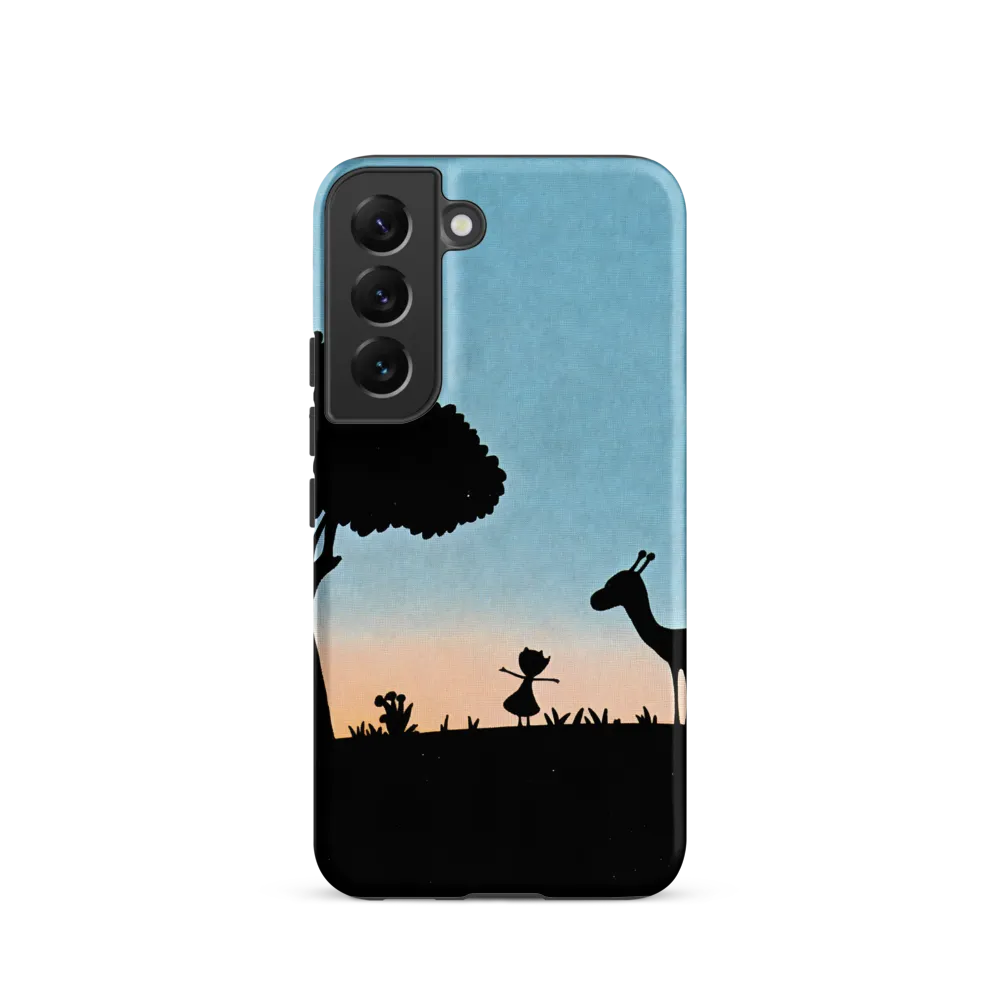 Curiosity in the Silhouette | Phone Case |  S22 | Tough Case | Matte