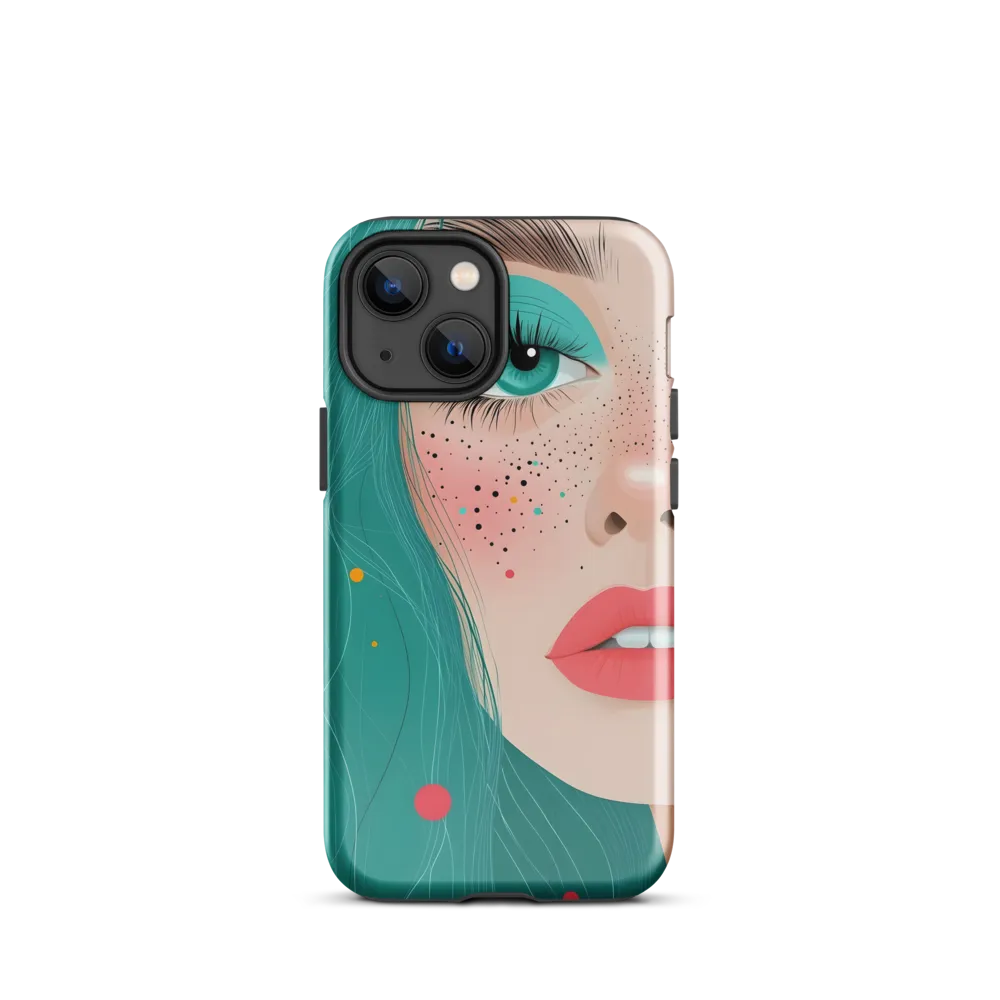 A Playful Portrait: Turquoise Temptation