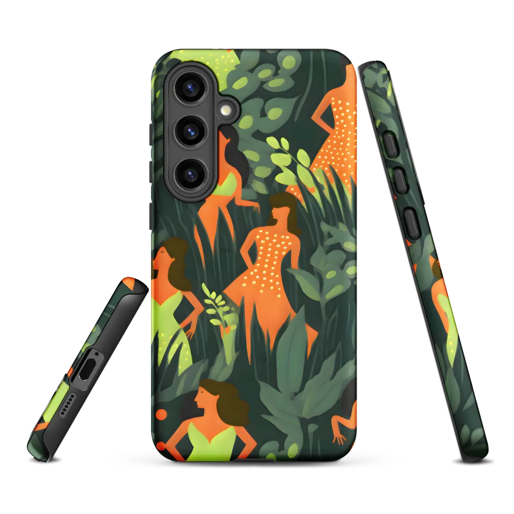 Playful Harmony in Patterns | Phone Case |  S24 Plus | Tough Case | Matte