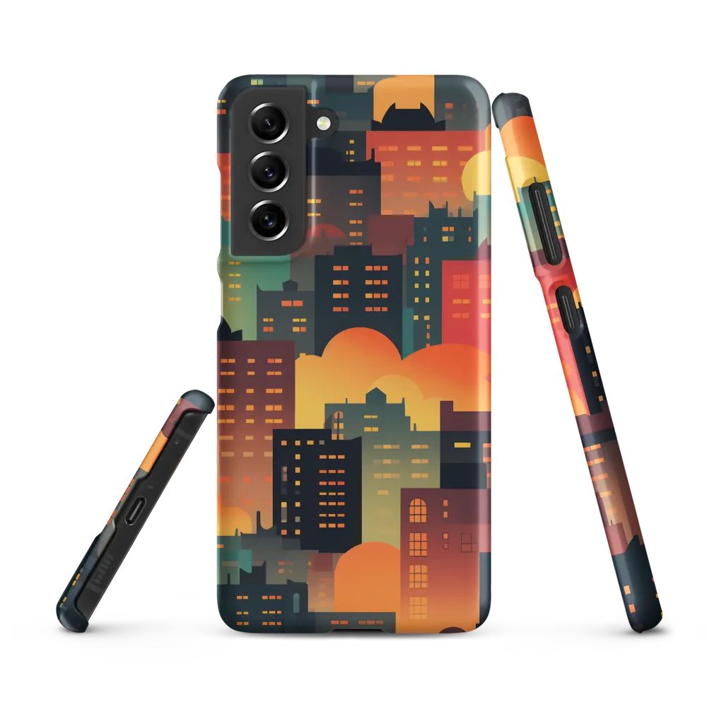 Twilight in the Concrete Jungle | Phone Case |  S21 FE | Snap Case | Matte