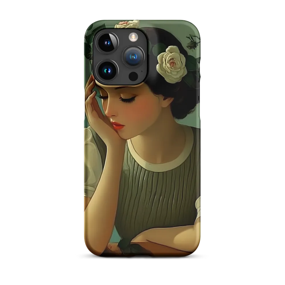 Whispers of Serenity | Phone Case |  15 Pro Max | Snap Case | Matte