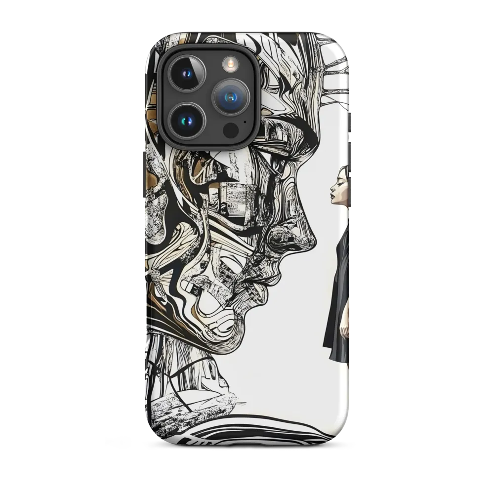 Reflections of Duality | Phone Case |  16 Pro Max | Tough Case | Matte